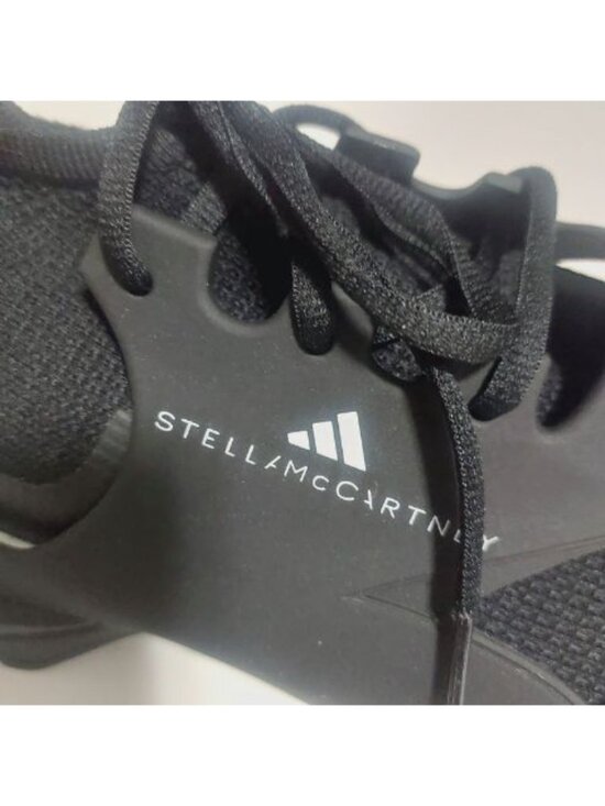 adidas aSMC Sportswear Run Mens 11 Womens 12 Black Sneakers by Stella McCartney